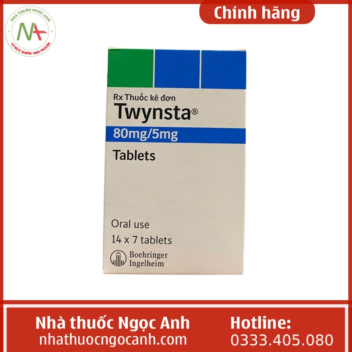 Twynsta 80mg/5mg