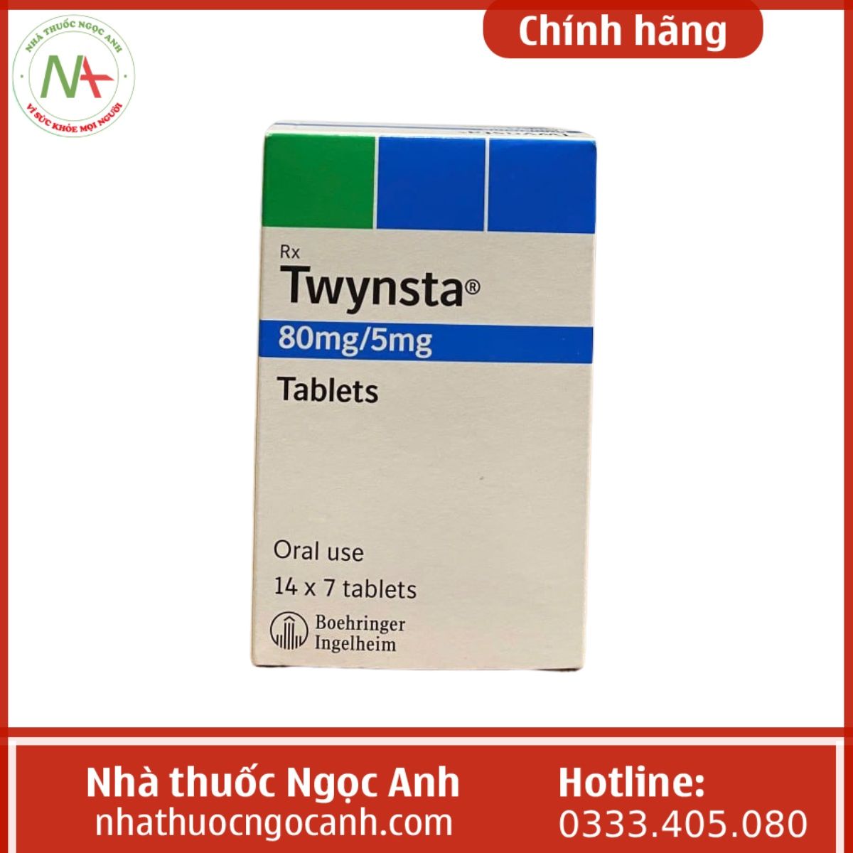 Twynsta 80mg/5mg