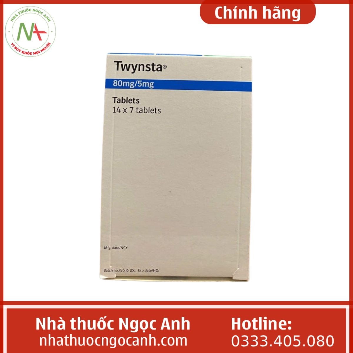 Twynsta 80mg/5mg