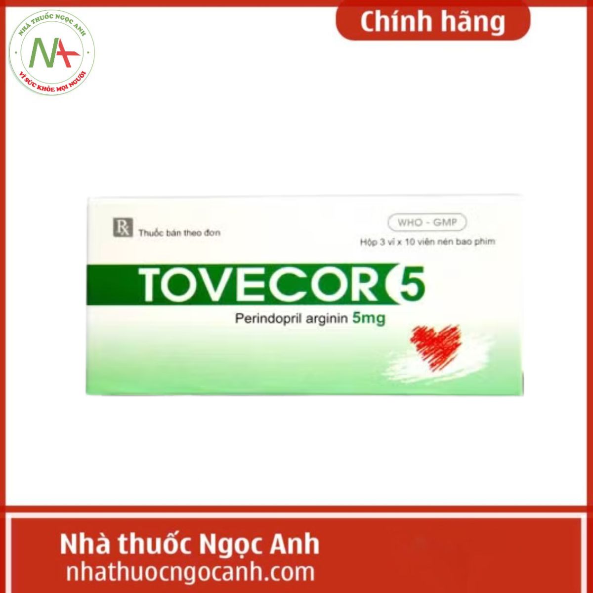 Thuốc Tovecor 5
