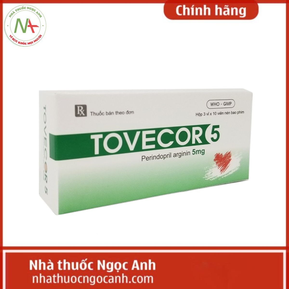 Thuốc Tovecor 5