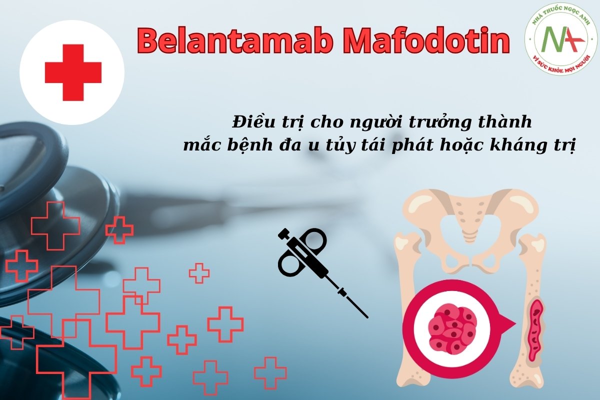 Belantamab Mafodotin điều trị cho người trưởng thành mắc bệnh đa u tủy tái phát hoặc kháng trị