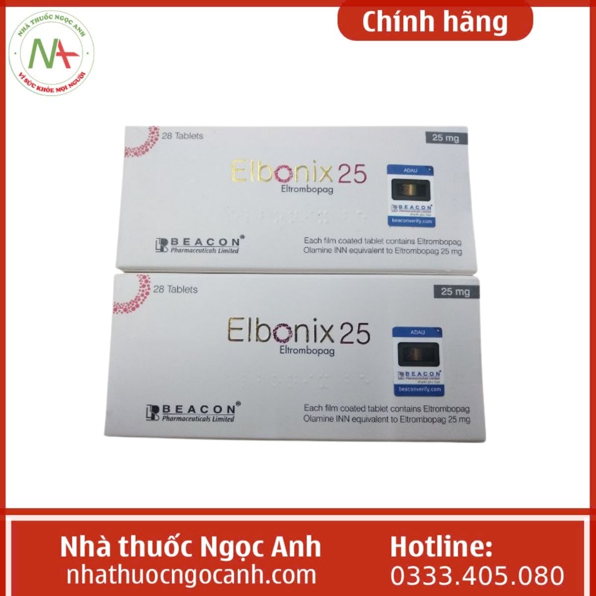 Thuốc Elbonix 25