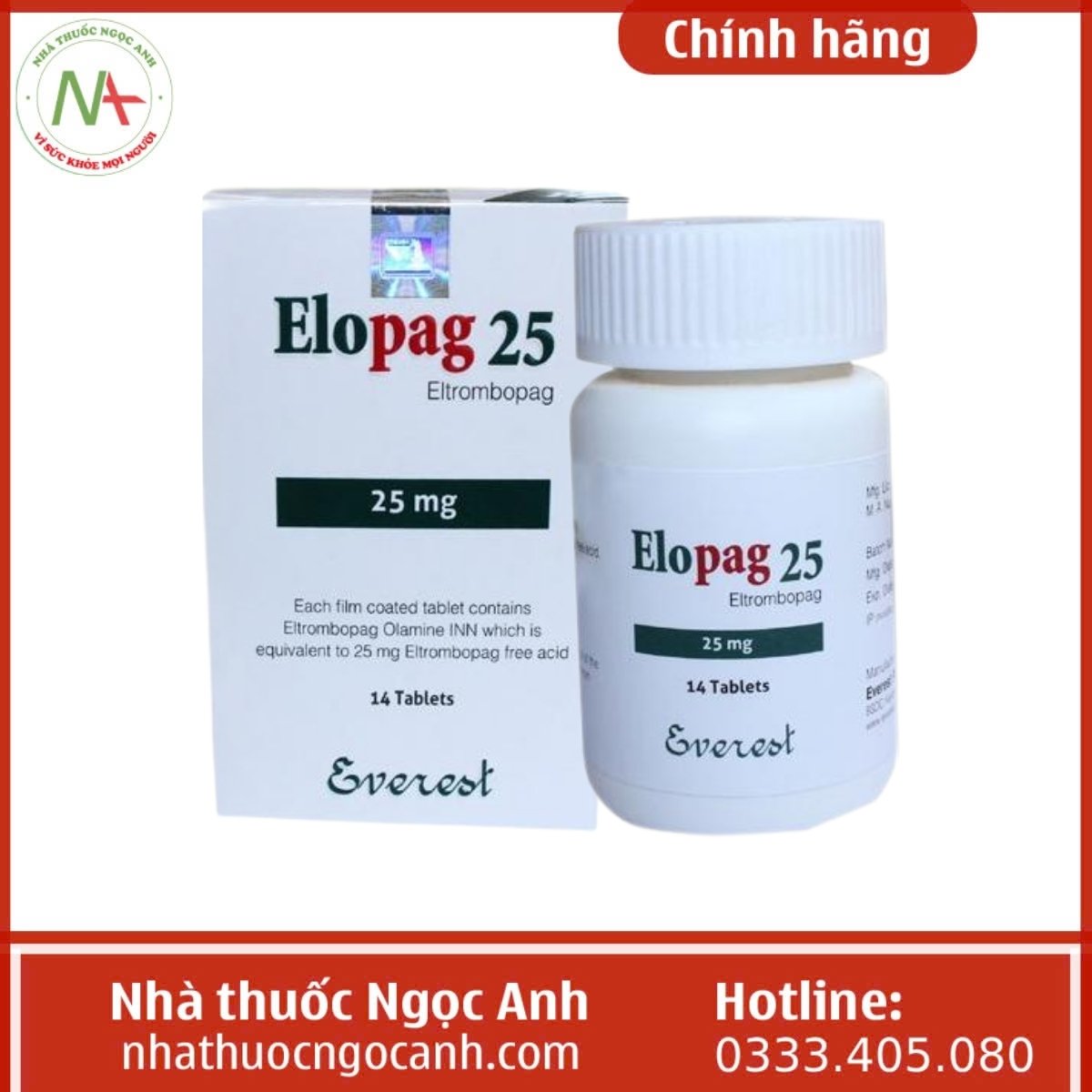 Thuốc Elopag 25 Everest
