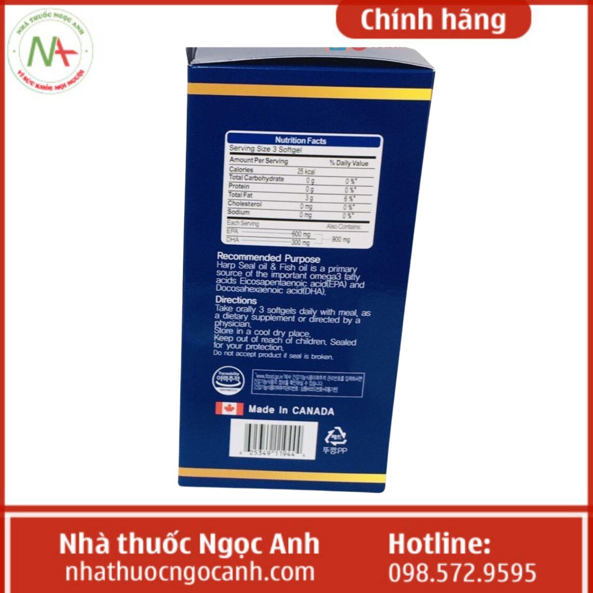 Premium Harp Seal Omega-3