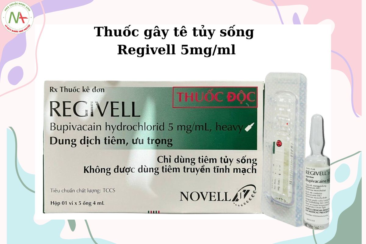 Chỉ định của thuốc Regivell 5mg/ml