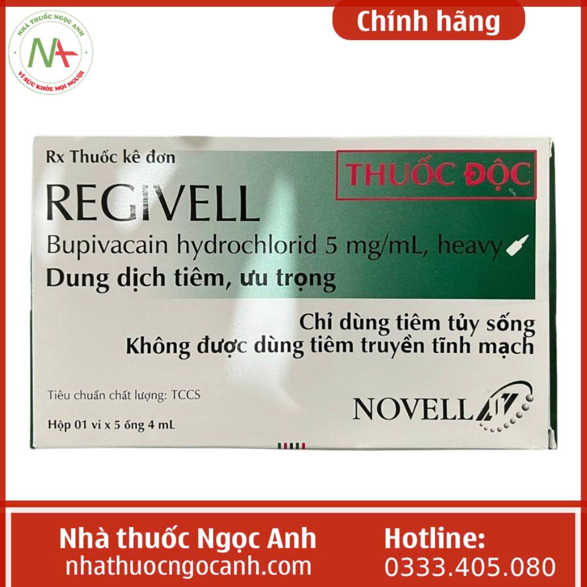 Thuốc Regivell 5mg/ml
