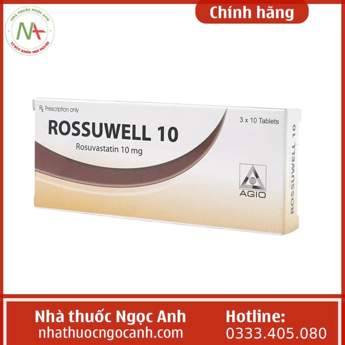 Thuốc Rossuwell 10 Agio