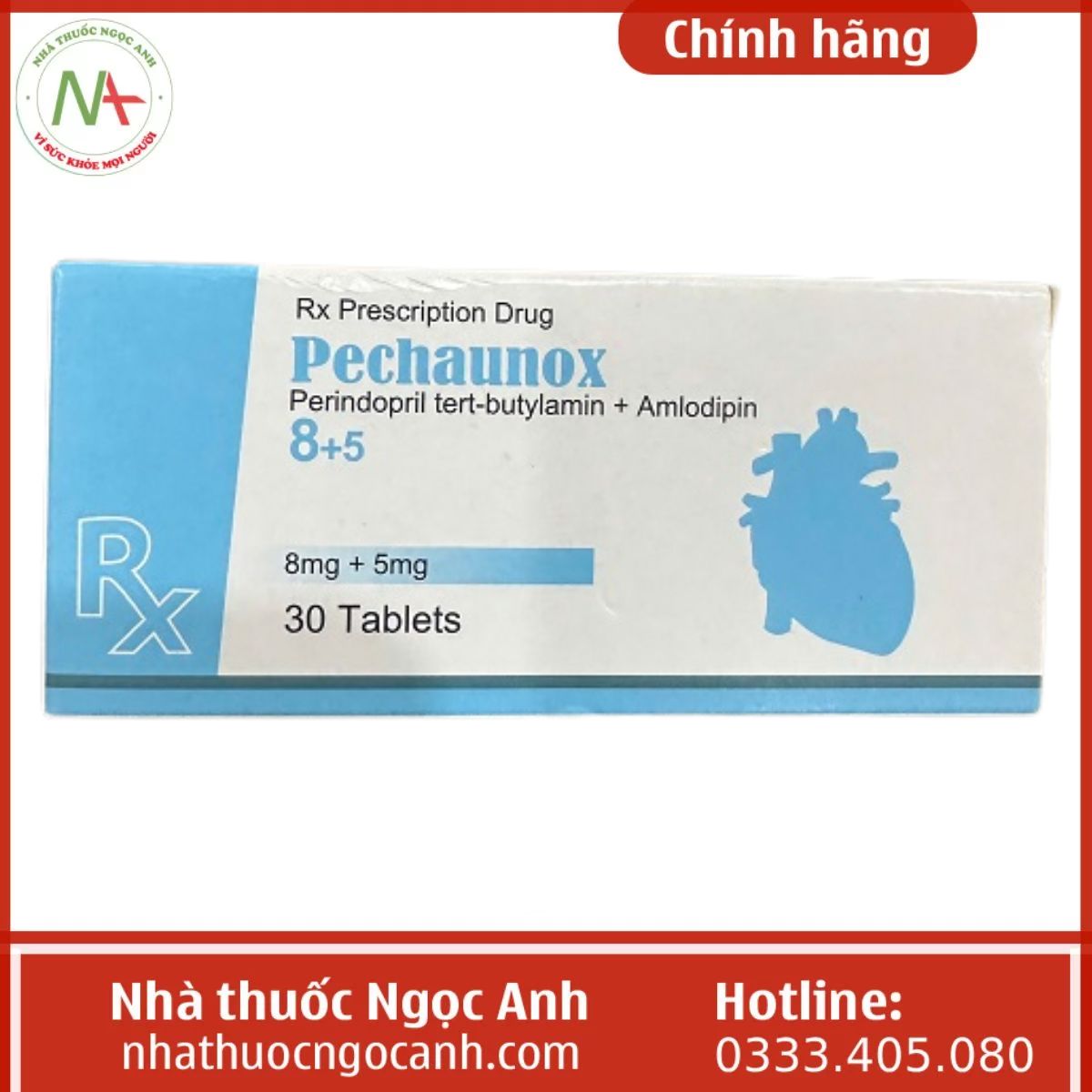 Pechaunox 8mg/5mg