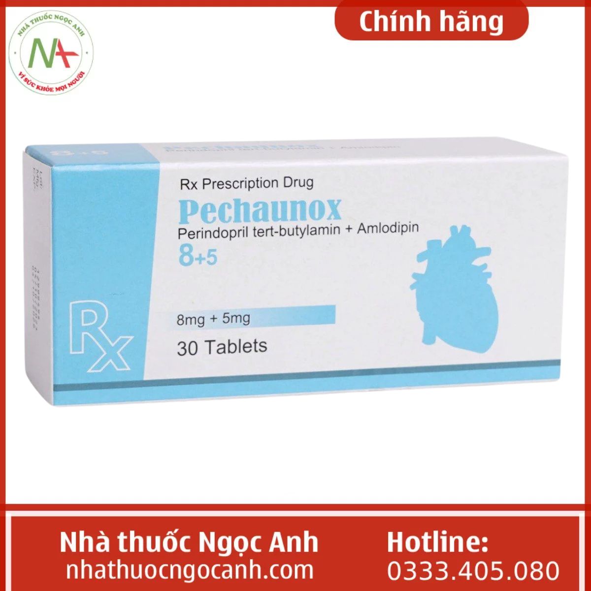 Pechaunox 8mg/5mg