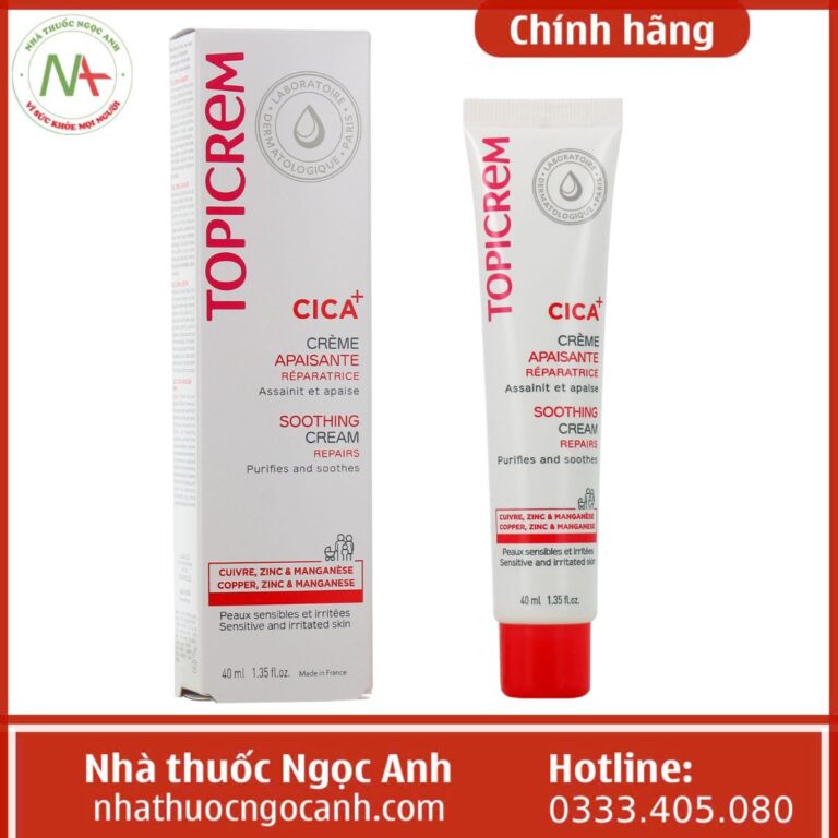 Topicrem Cica Soothing Cream 40ml