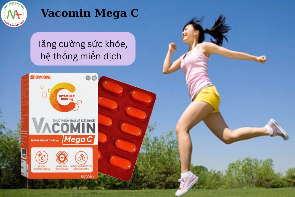 Tác dụng của Vacomin Mega C