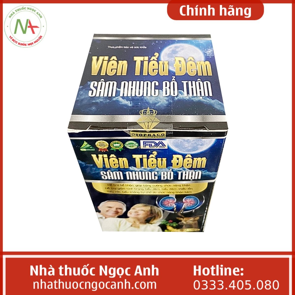 Viên tiểu đêm Sâm Nhung Bổ Thận