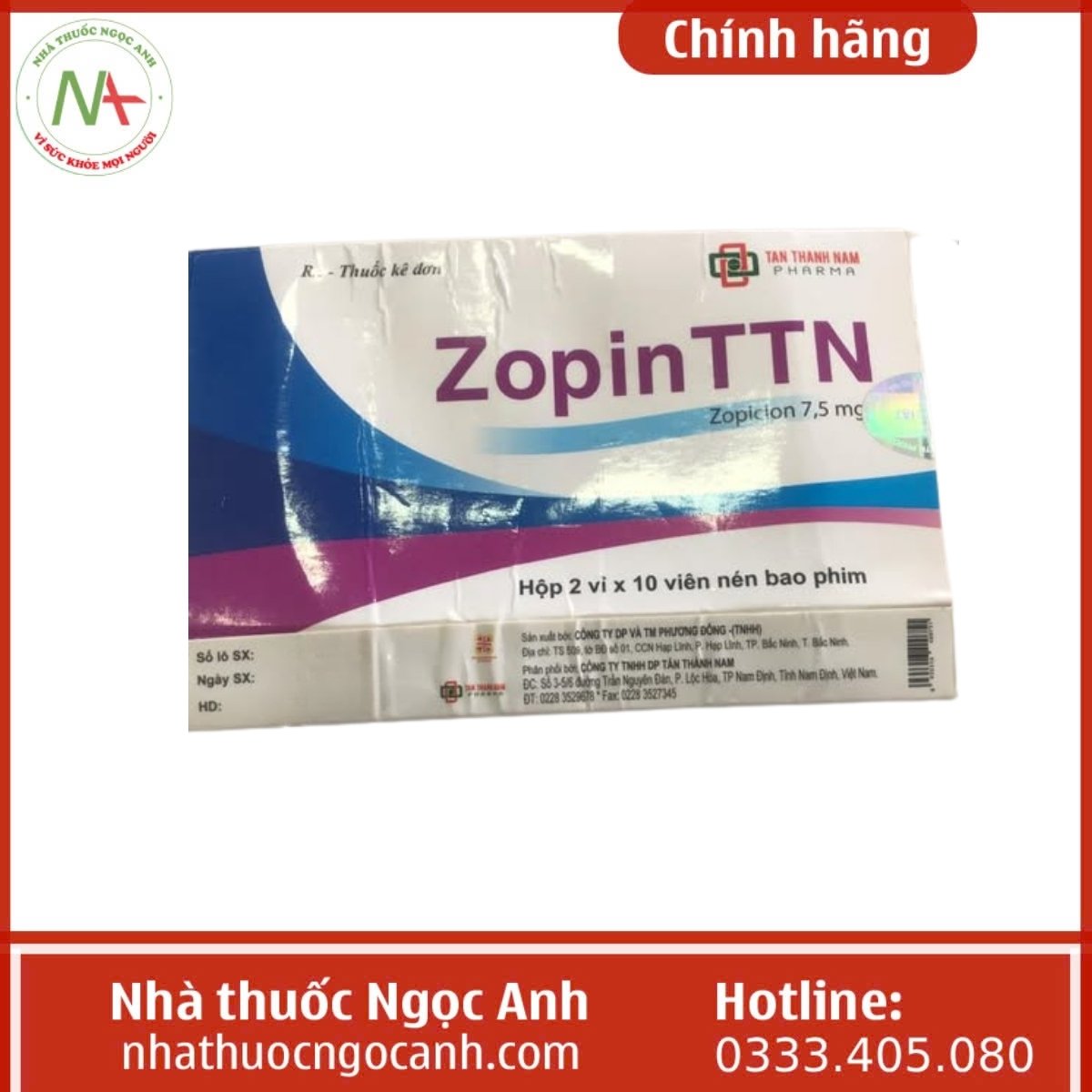 Thuốc Zopin TTN