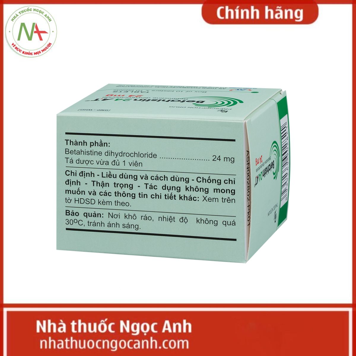 Betahistin 24 A.T