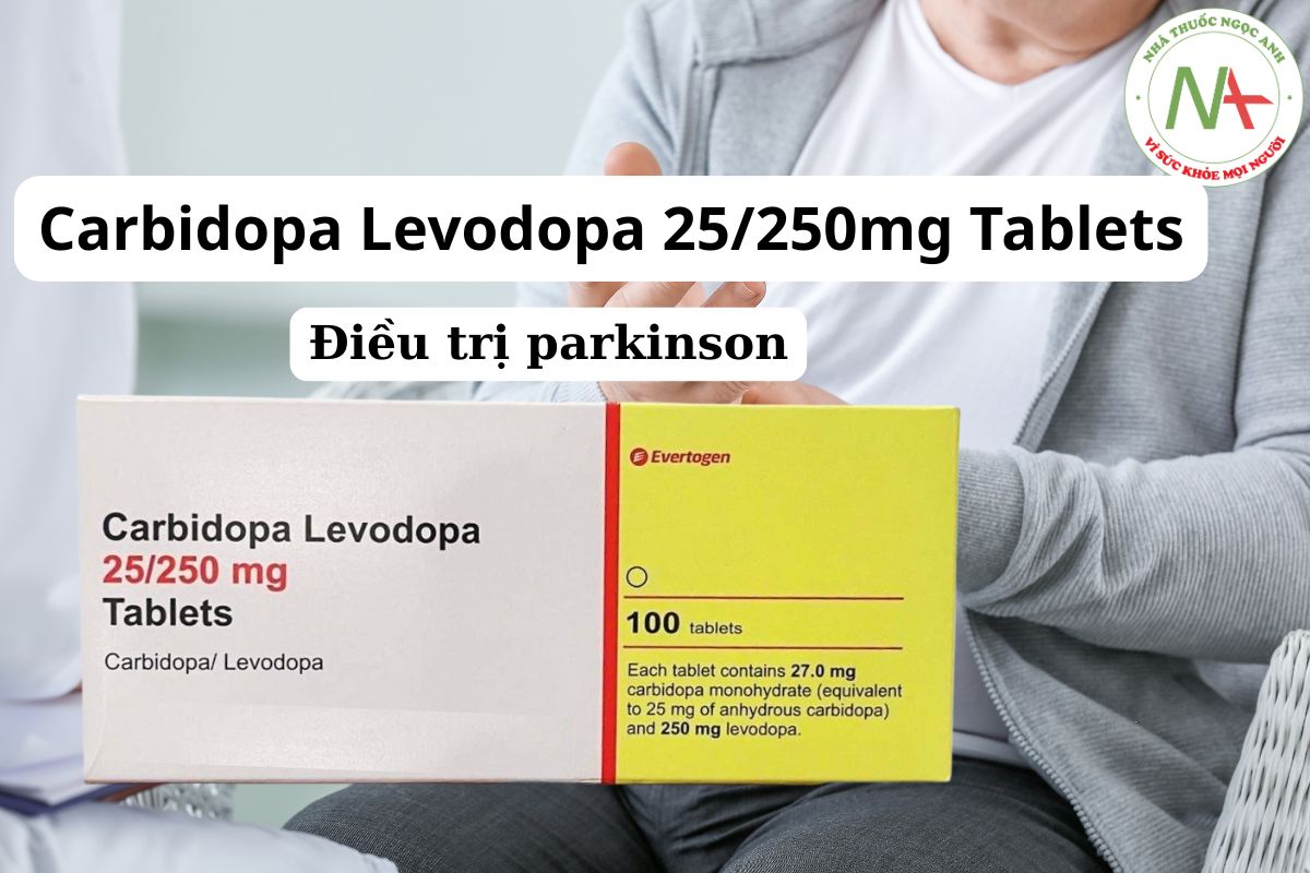 Carbidopa Levodopa 25/250mg Tablets