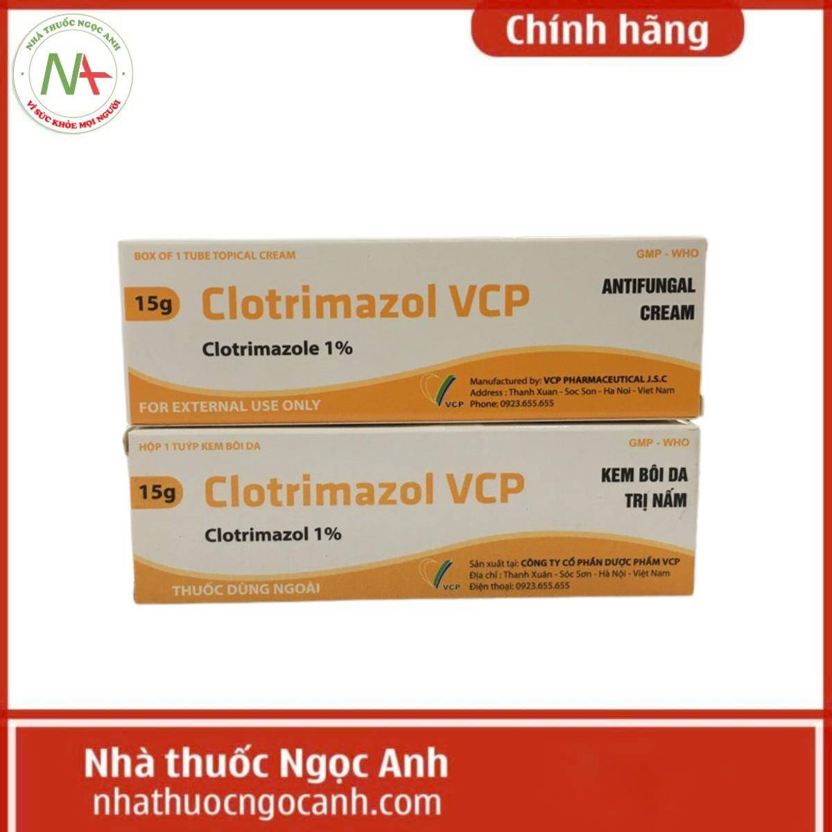 Clotrimazol VCP 15g