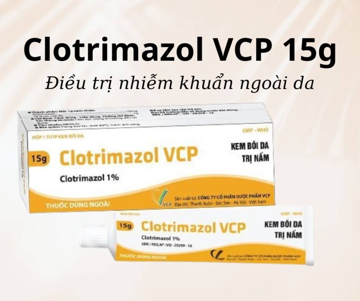 Clotrimazol VCP 15g 3 Clotrimazol VCP 15g