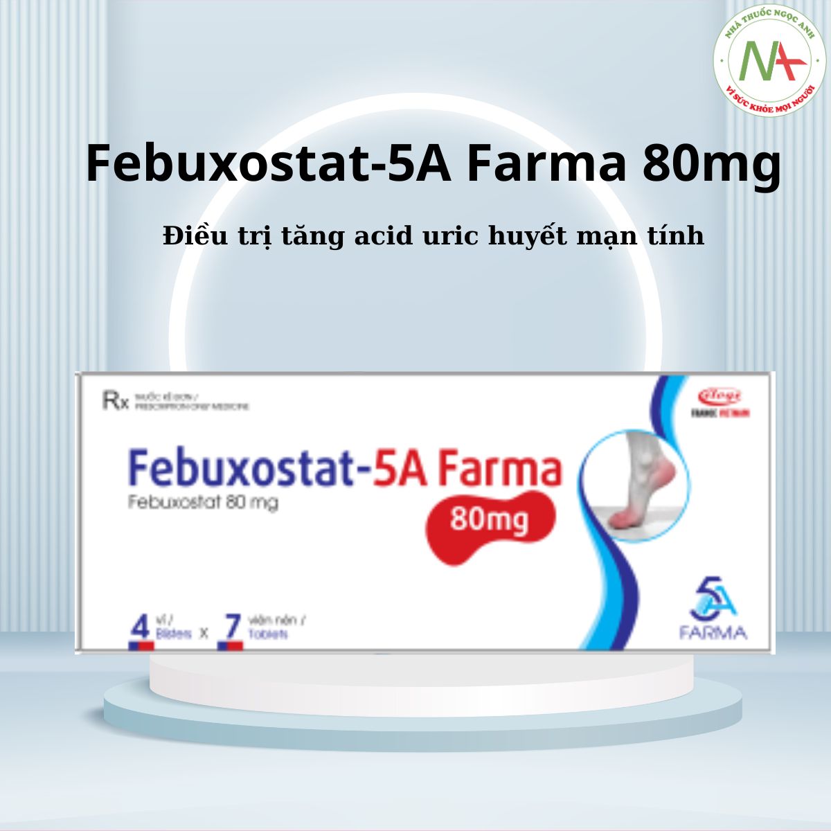 Febuxostat-5A Farma 80mg