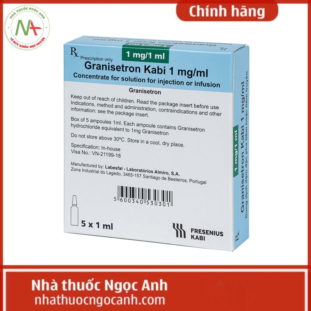 Granisetron Kabi 1mg/ml