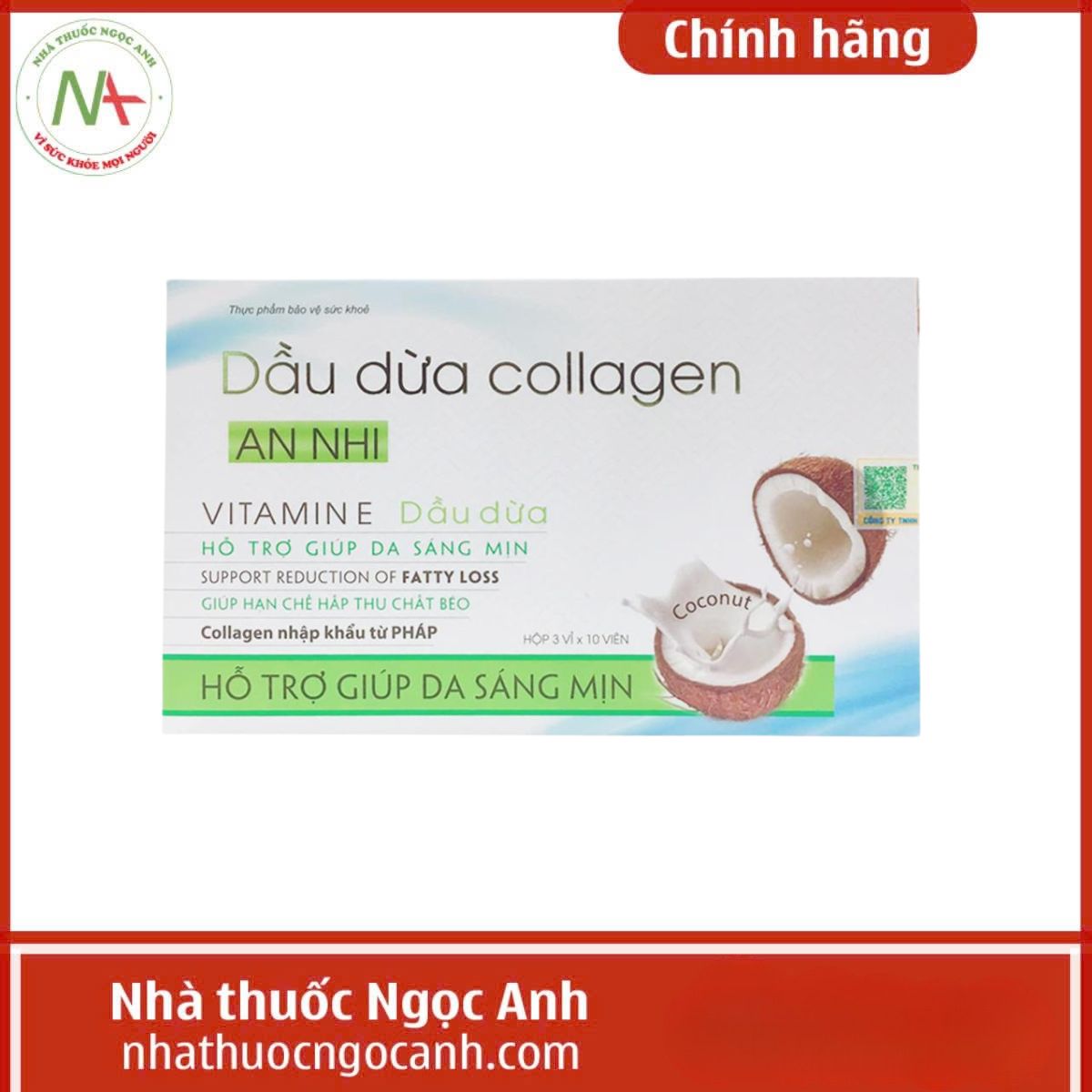 Dầu dừa Collagen An Nhi