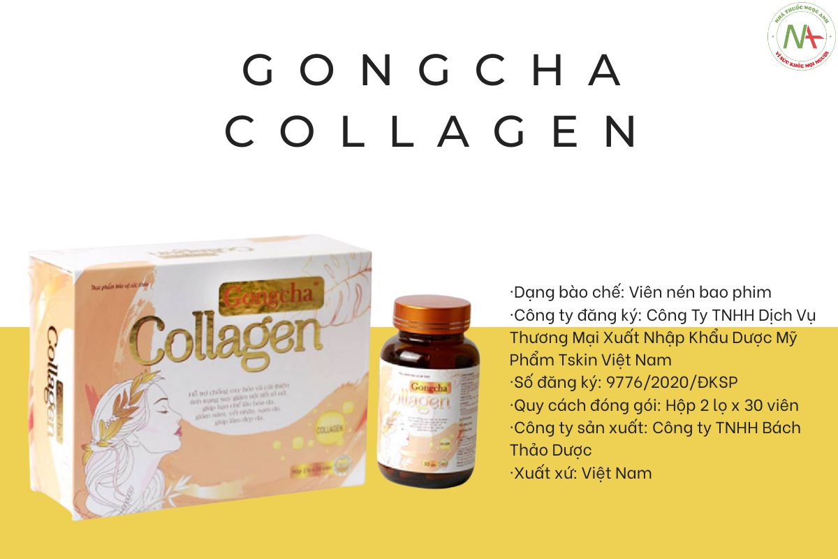 Thông tin sản phẩm Gongcha Collagen