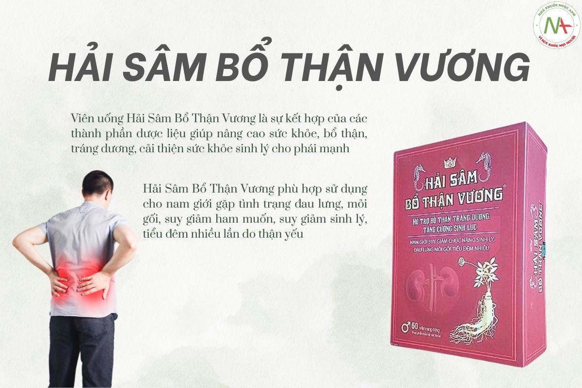 Hải Sâm Bổ Thận Vương có tốt không?