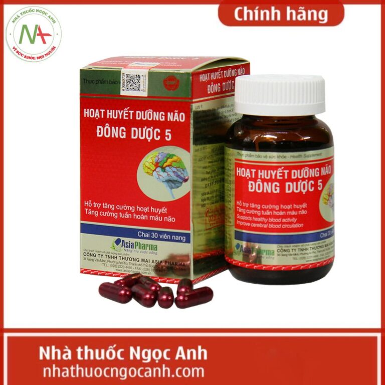 Hoạt Huyết Dưỡng Não Đông Dược 5