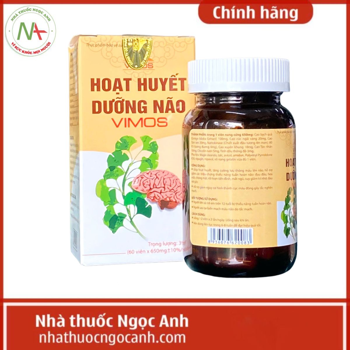Hoạt huyết dưỡng não Vimos