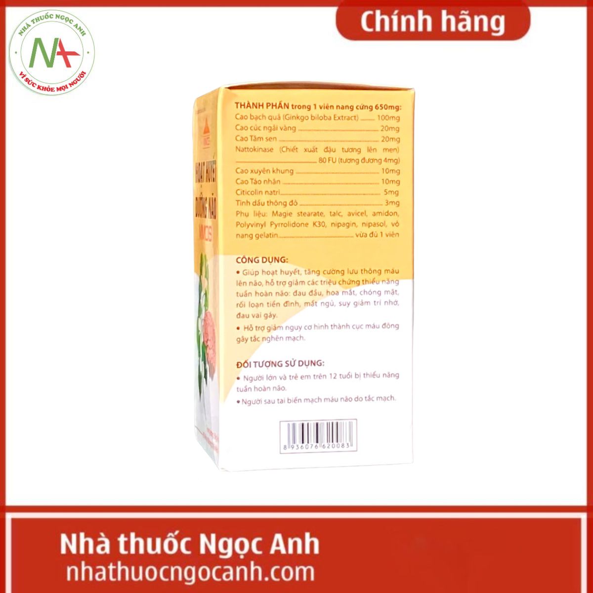 Hoạt huyết dưỡng não Vimos