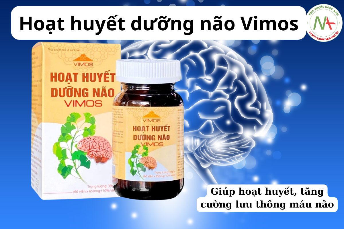 Hoạt huyết dưỡng não Vimos 3 Hoạt huyết dưỡng não Vimos