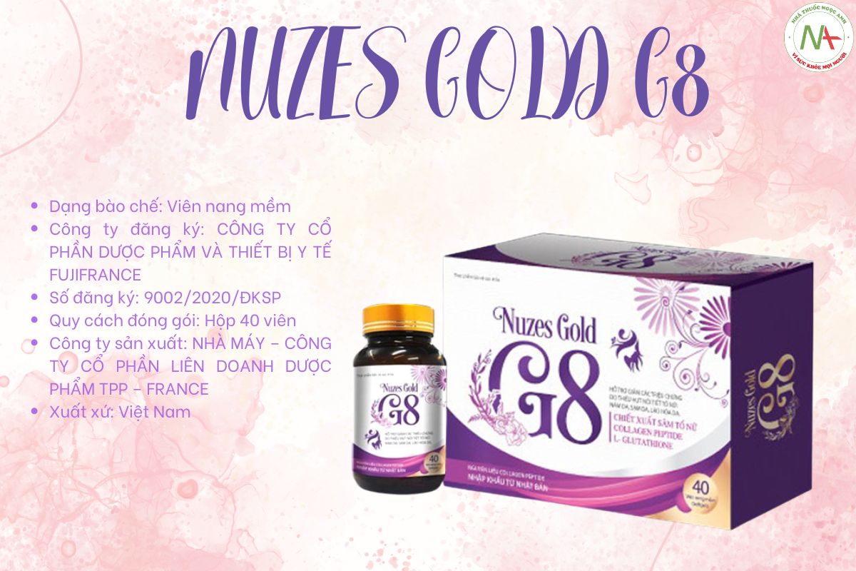 Thông tin sản phẩm Nuzes Gold G8