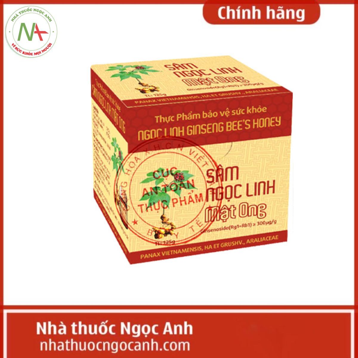 Sâm Ngọc Linh Mật Ong Quasapharco