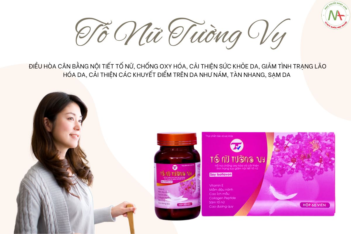 Tố Nữ Tường Vy cải thiện sức khỏe da