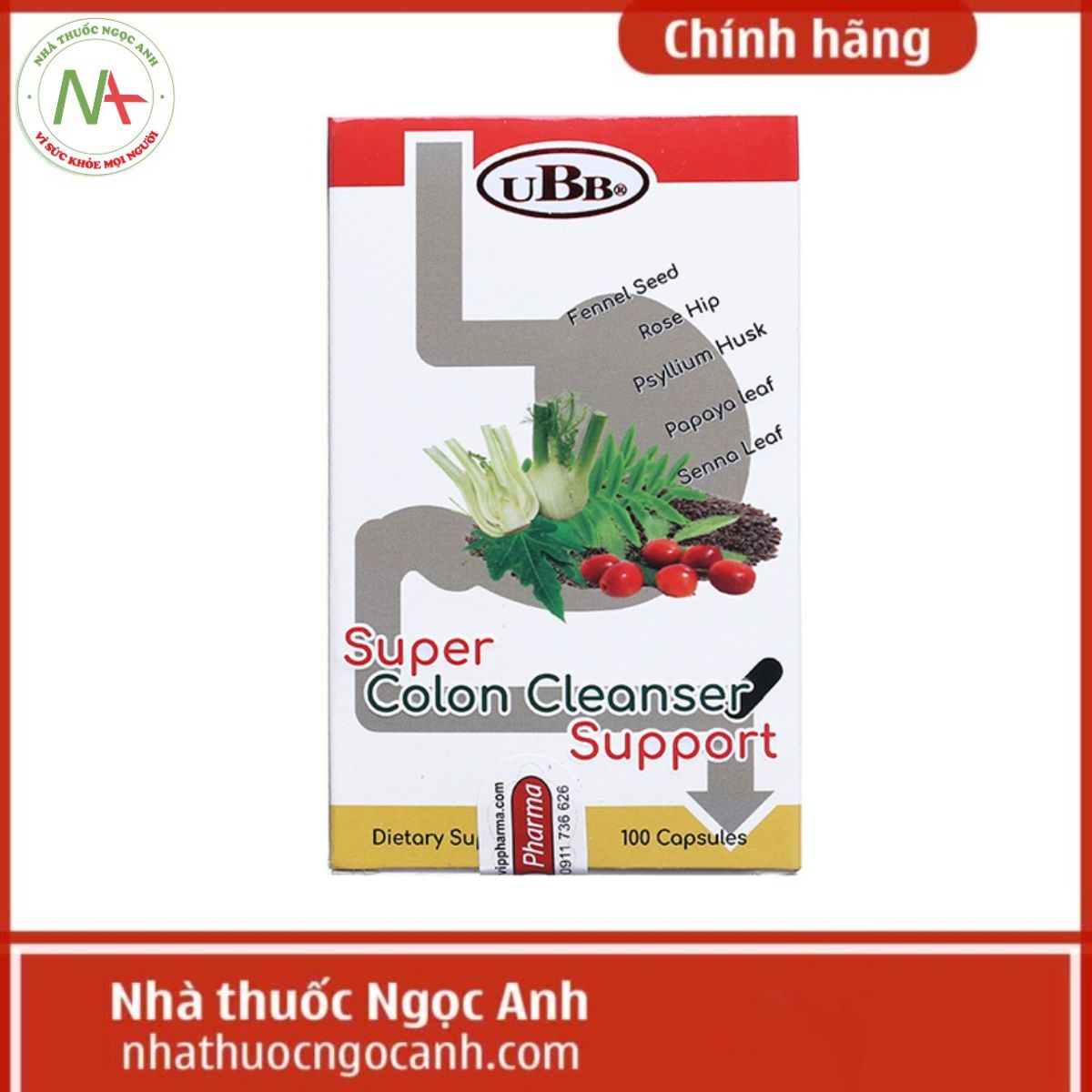 UBB Super Colon Cleanser Support