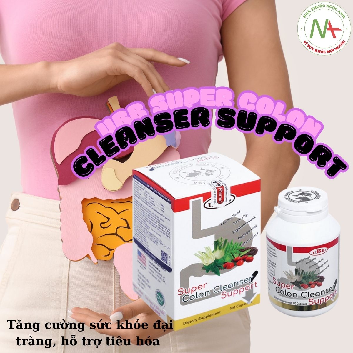 UBB Super Colon Cleanser Support