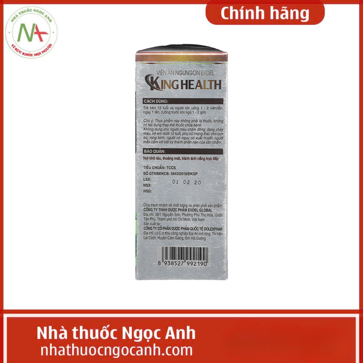 Viên Ăn NguNgon Exdel King Health