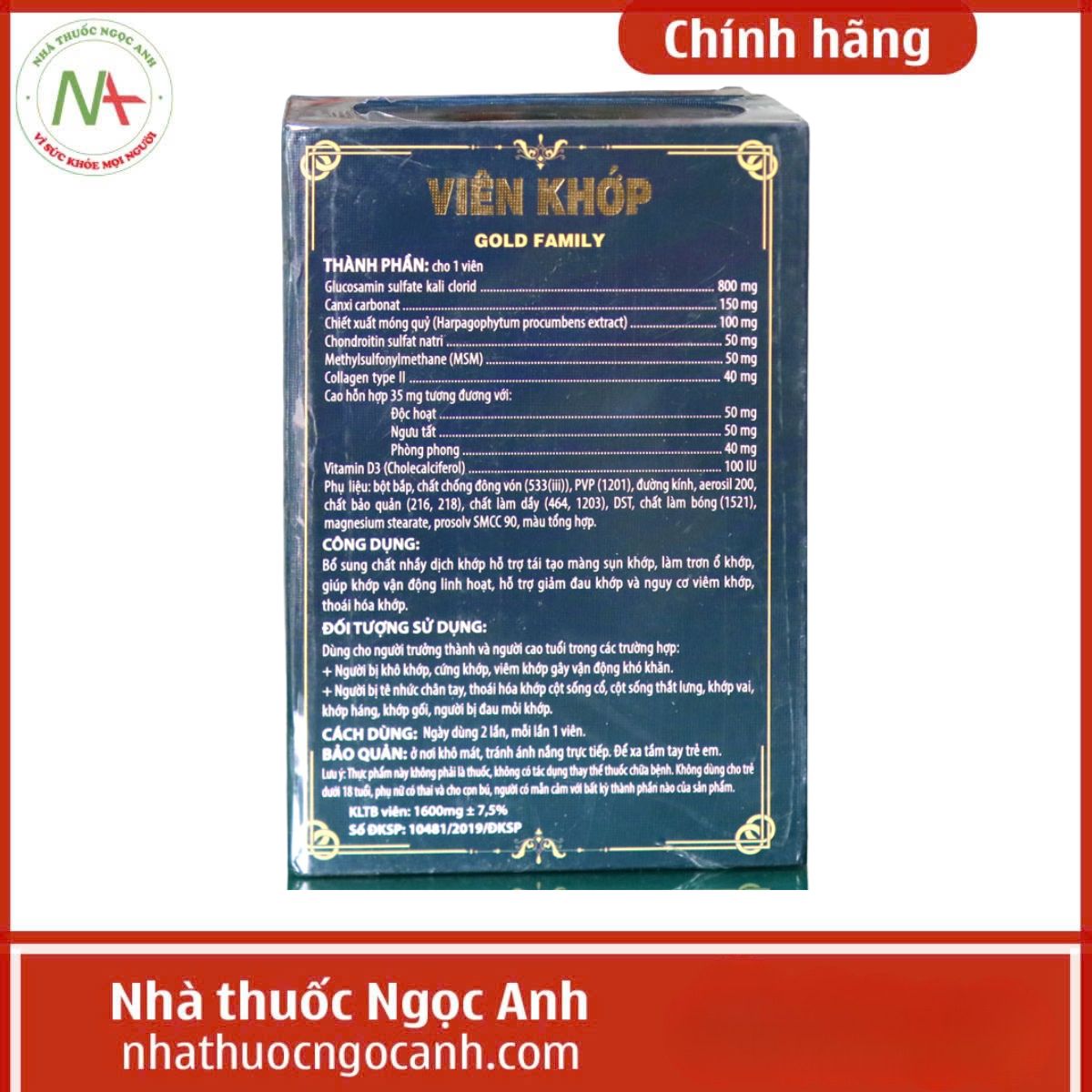 Viên Khớp Gold Family