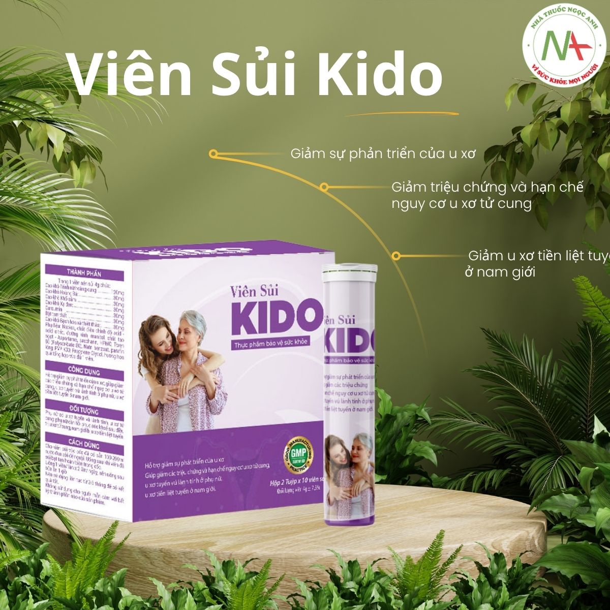 Viên Sủi Kido
