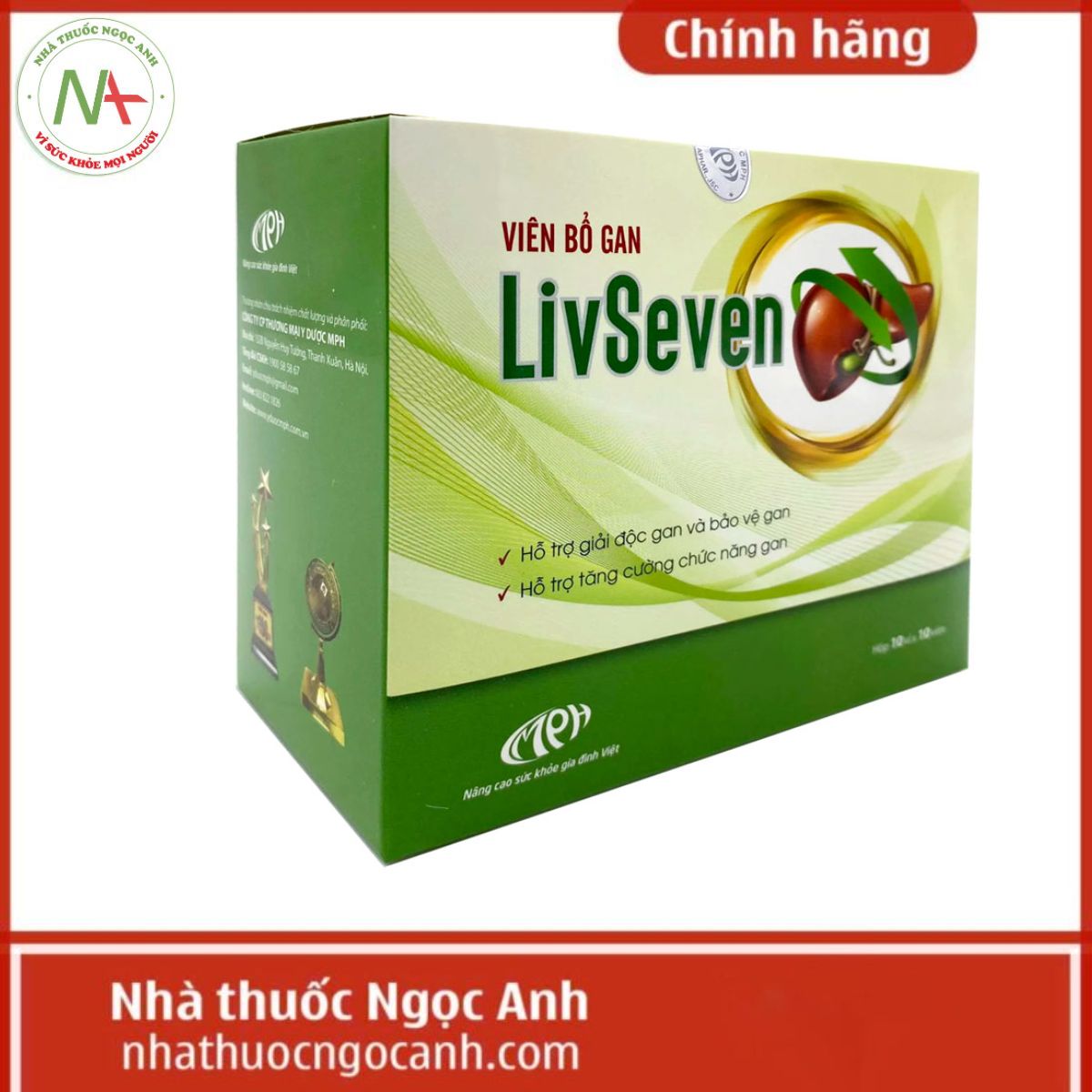Viên bổ gan Livseven