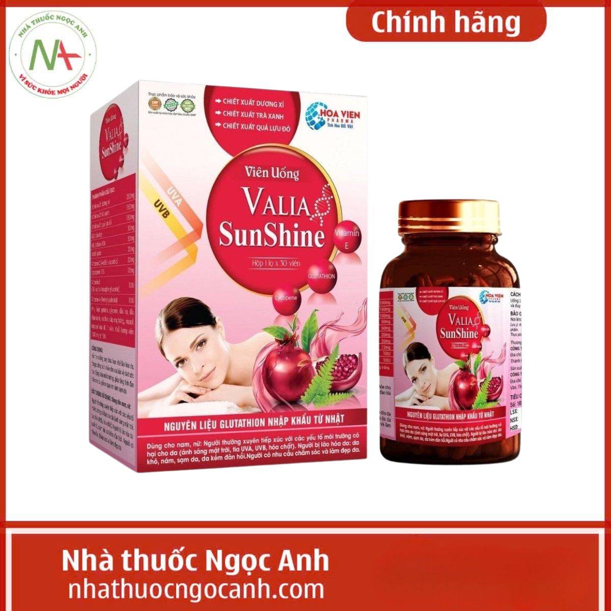 Viên uống Valia Sunshine