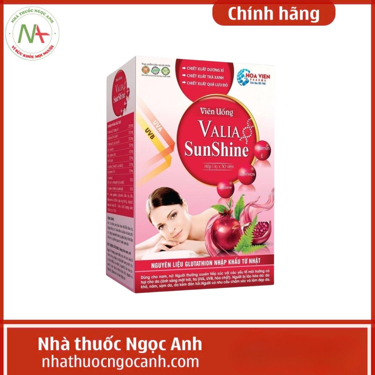 Viên uống Valia Sunshine