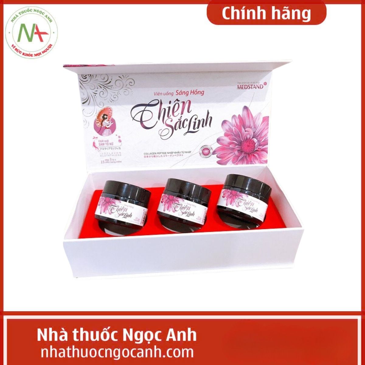 Viên uống sáng hồng Thiên Sắc Linh