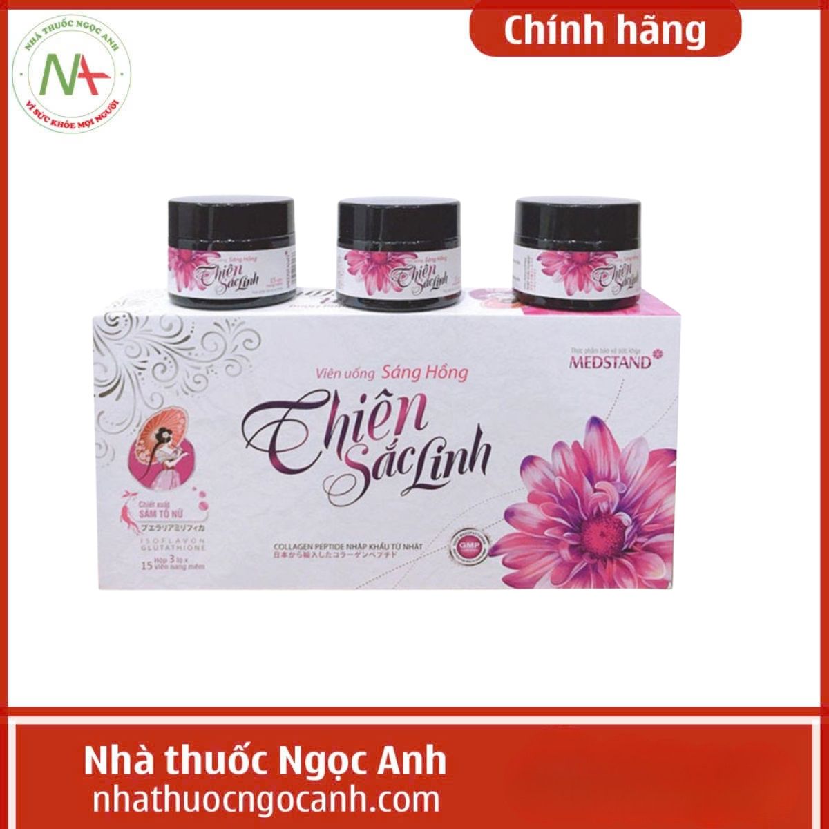 Viên uống sáng hồng Thiên Sắc Linh