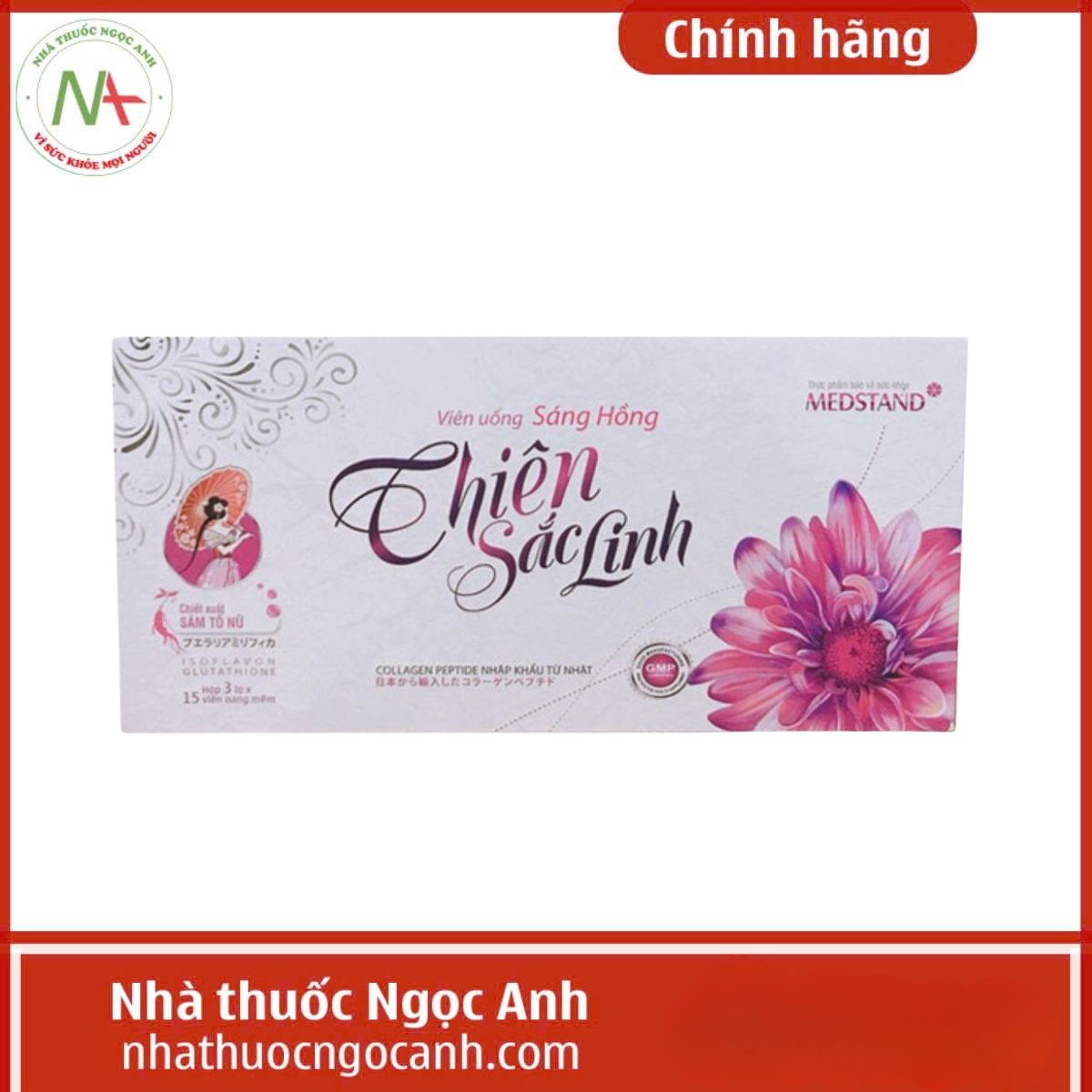 Viên uống sáng hồng Thiên Sắc Linh