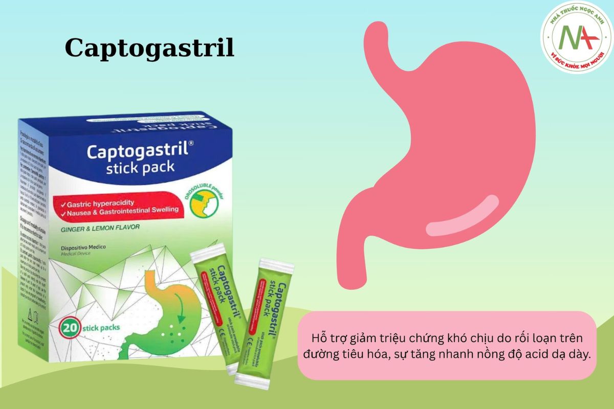 Tác dụng của Captogastril