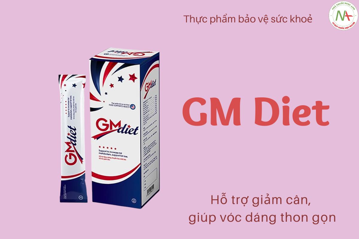 GM Diet 3 GM Diet hỗ trợ giảm cân, giúp vóc dáng thon gọn