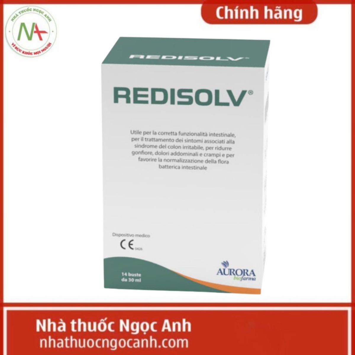 Redisolv (PHGG và Simethicone) là gì, tác dụng gì, giá bao nhiêu?
