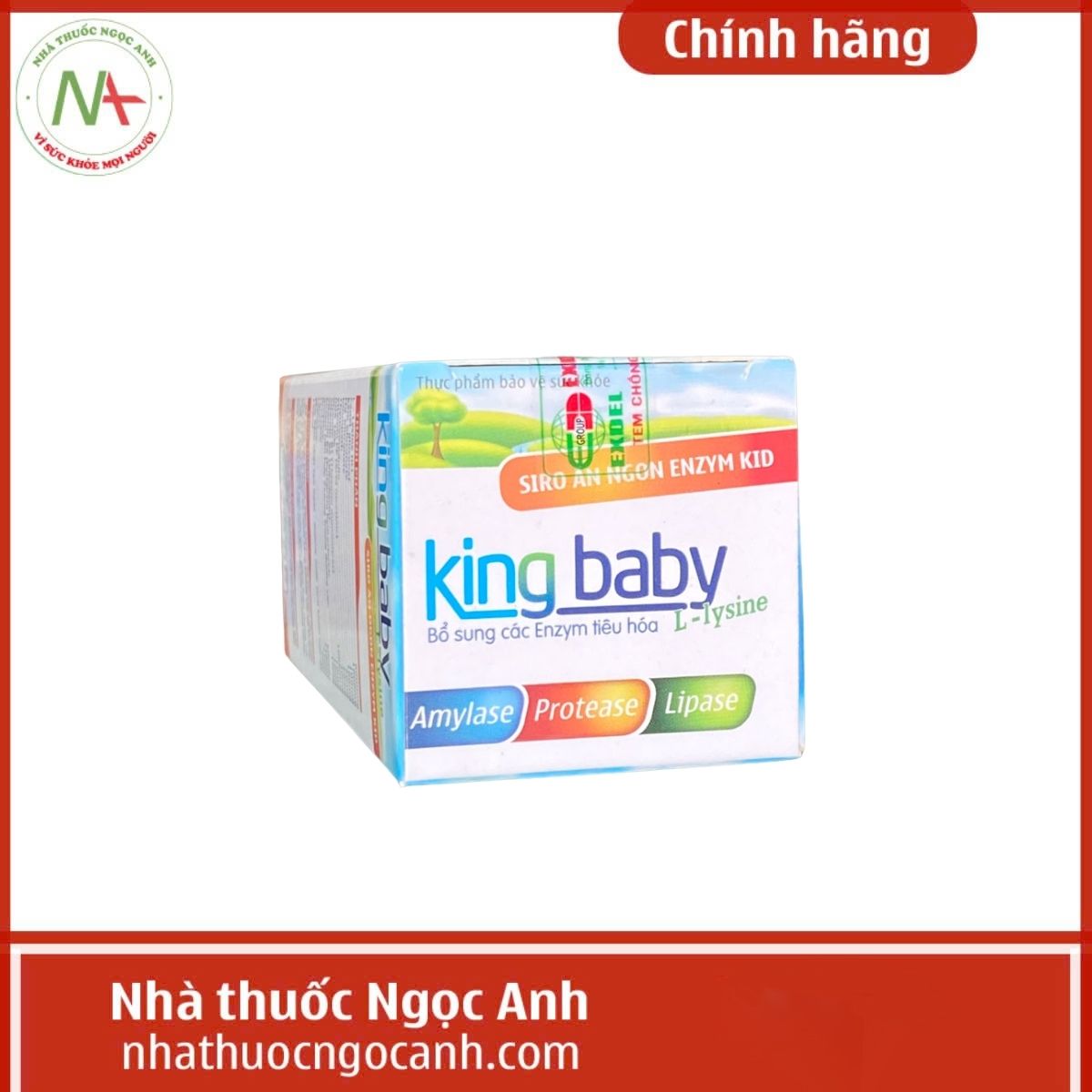 Siro Ăn Ngon Enzym Kid King Baby