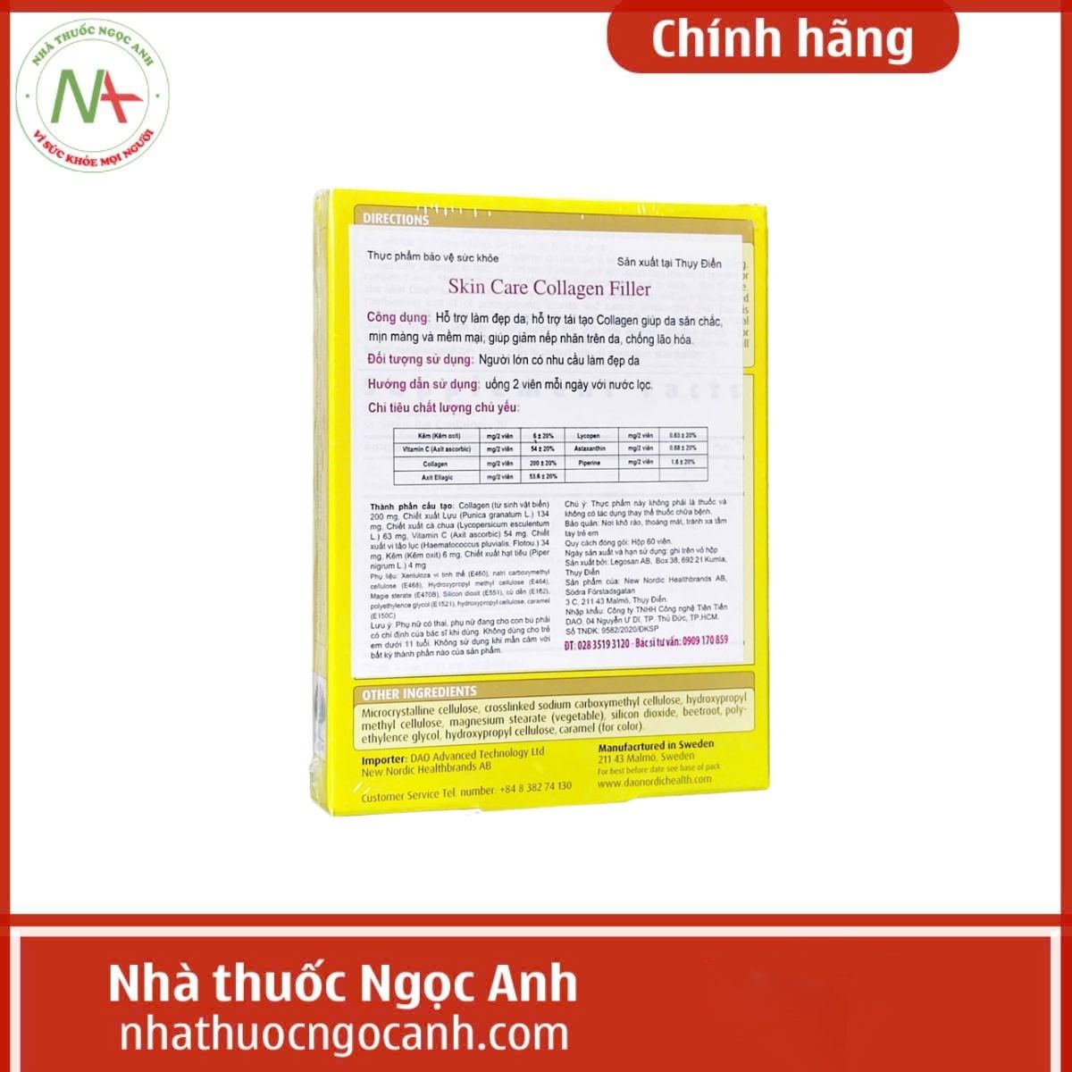 Skin Care Collagen Filler